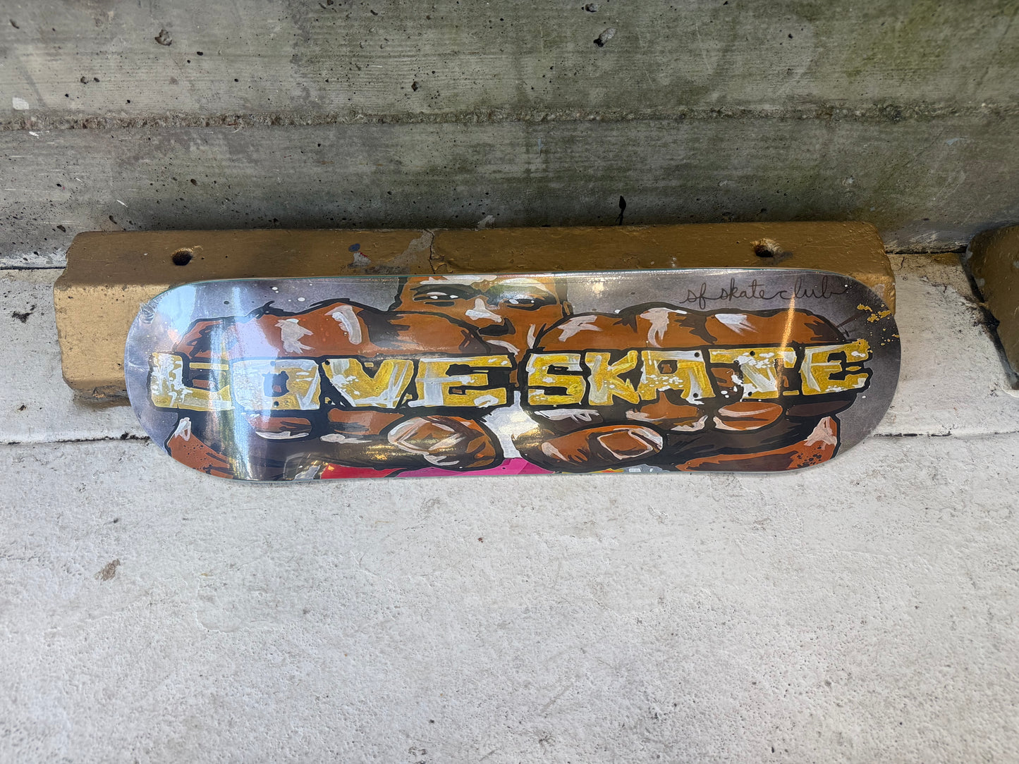 Love & Skate Skateboard Deck