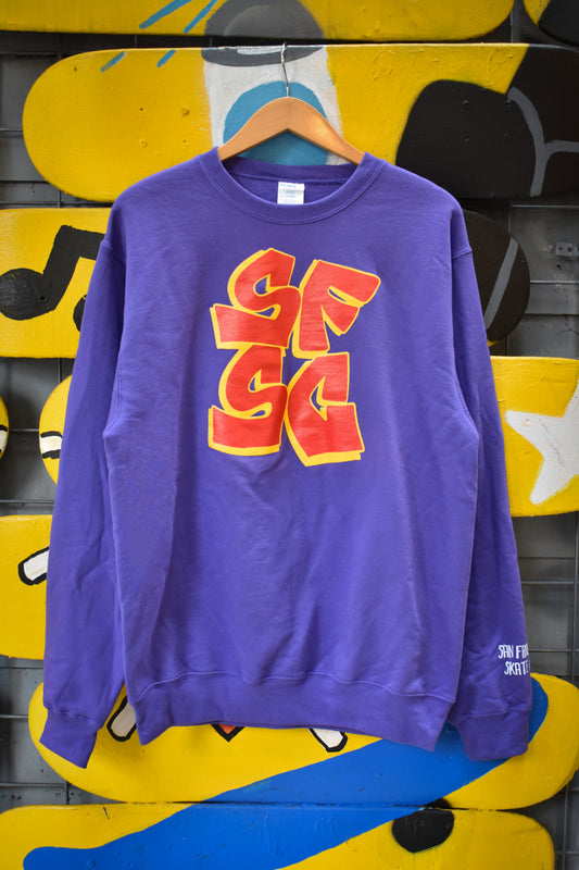 SFSC Purple Crewneck