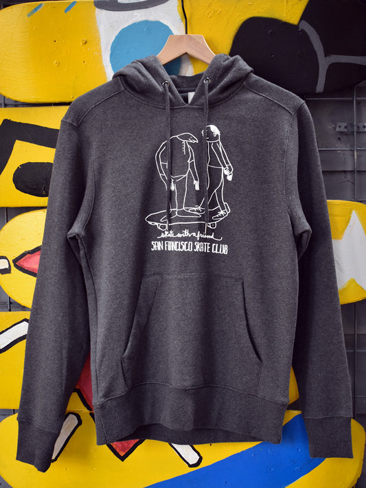 Skate With A Friend Hoodie